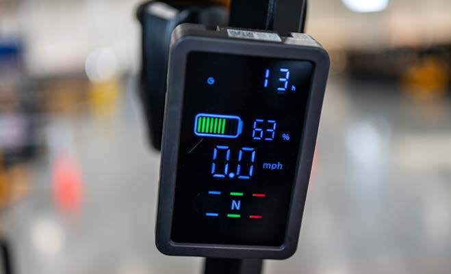 Big Joe Forklifts LPX40 LCD display Big Joe Forklifts LPX40 LCD display